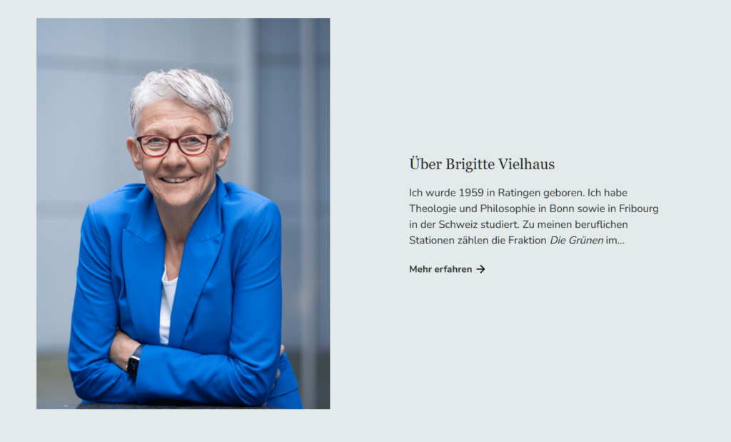 Brigitte Vielhaus Website